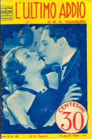 COLLANA MIGNON magazine side cover Issue 55 12 August 1934