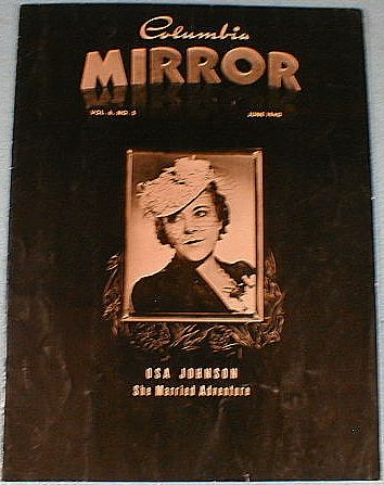 COLUMBIA MIRROR magazine side cover June 1940