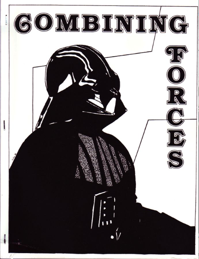 COMBINING FORCES magazine side cover Issue 1 January 1981