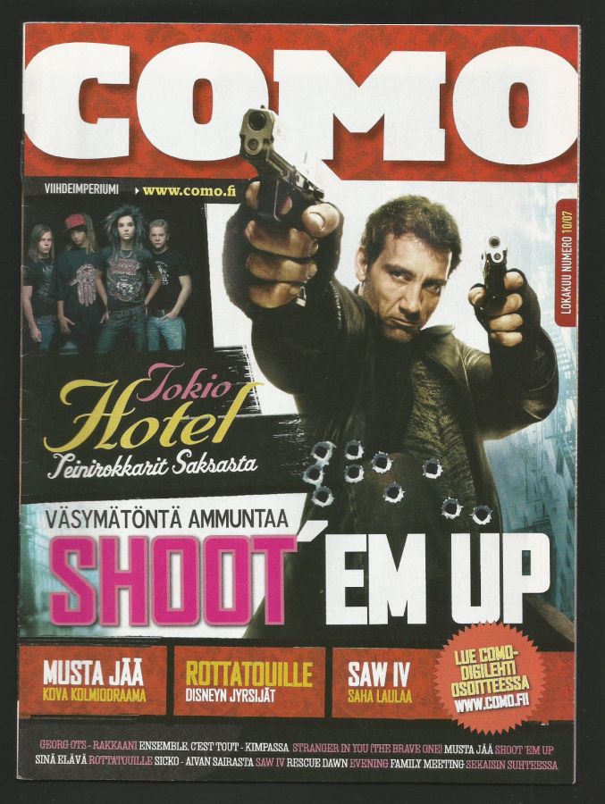 COMO magazine cover  October 2007