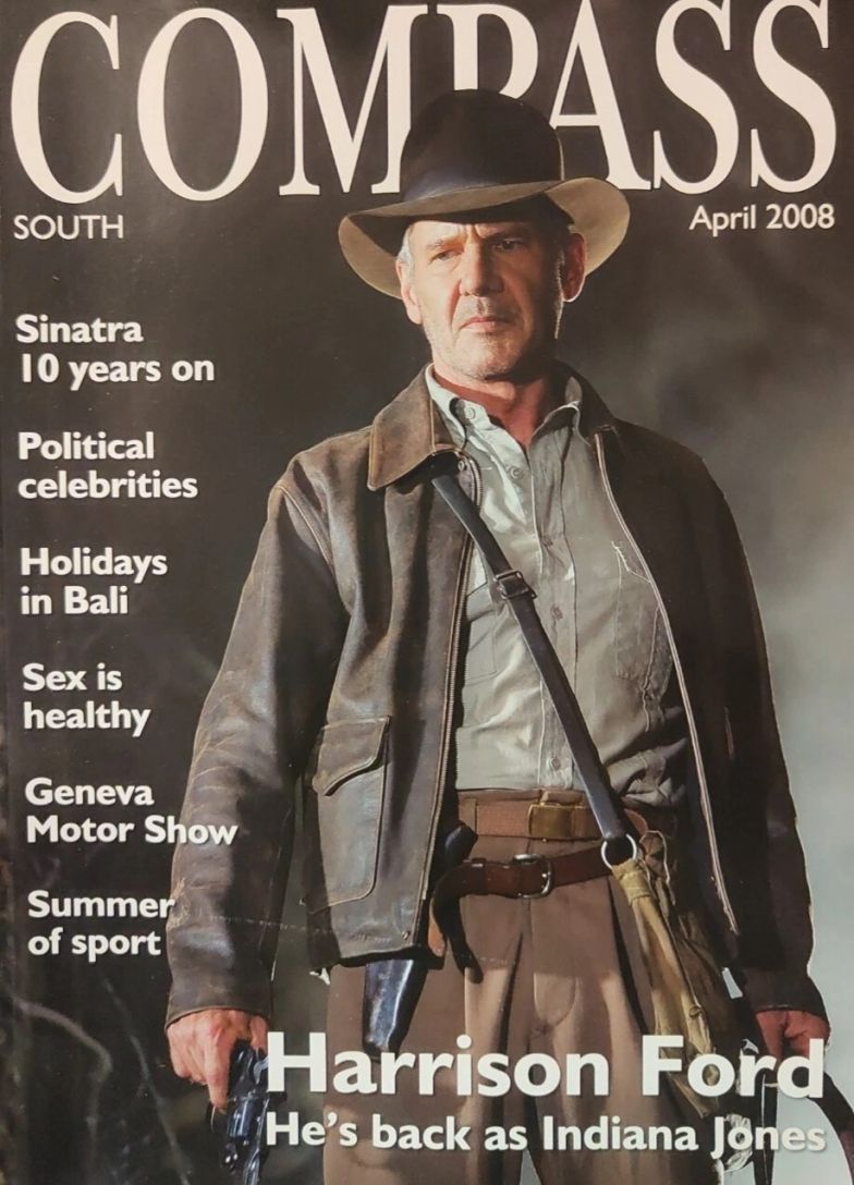 COMPASS magazine side cover  April 2008