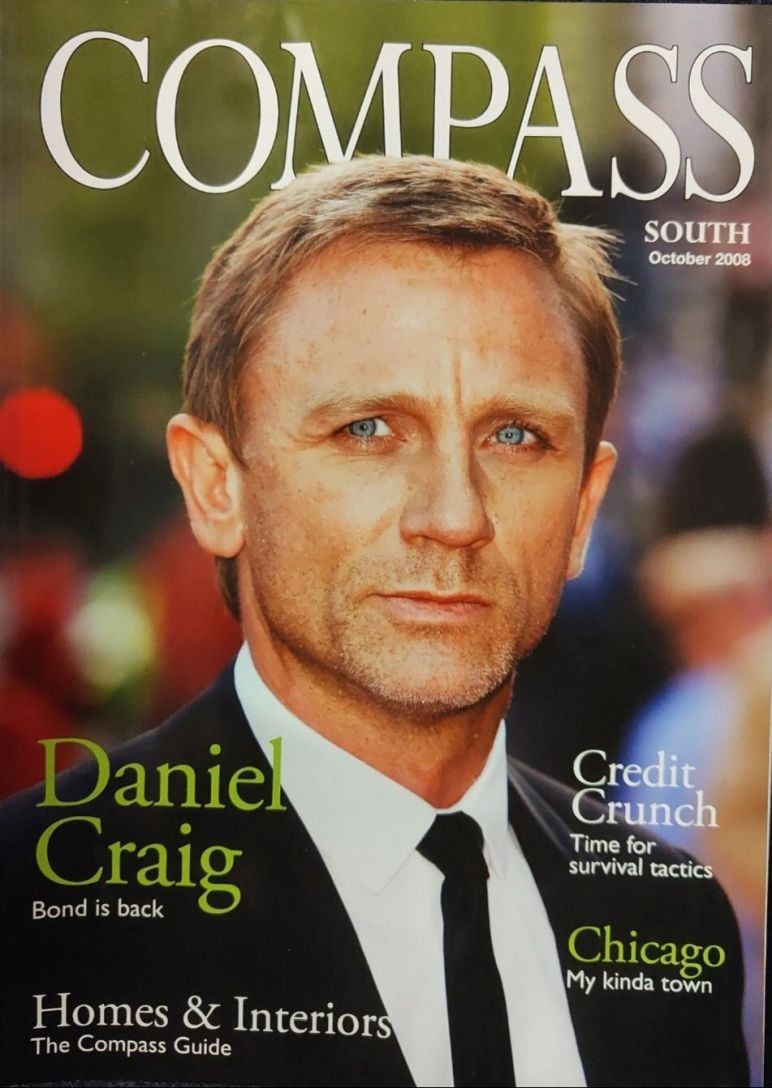 COMPASS magazine cover  October 2008