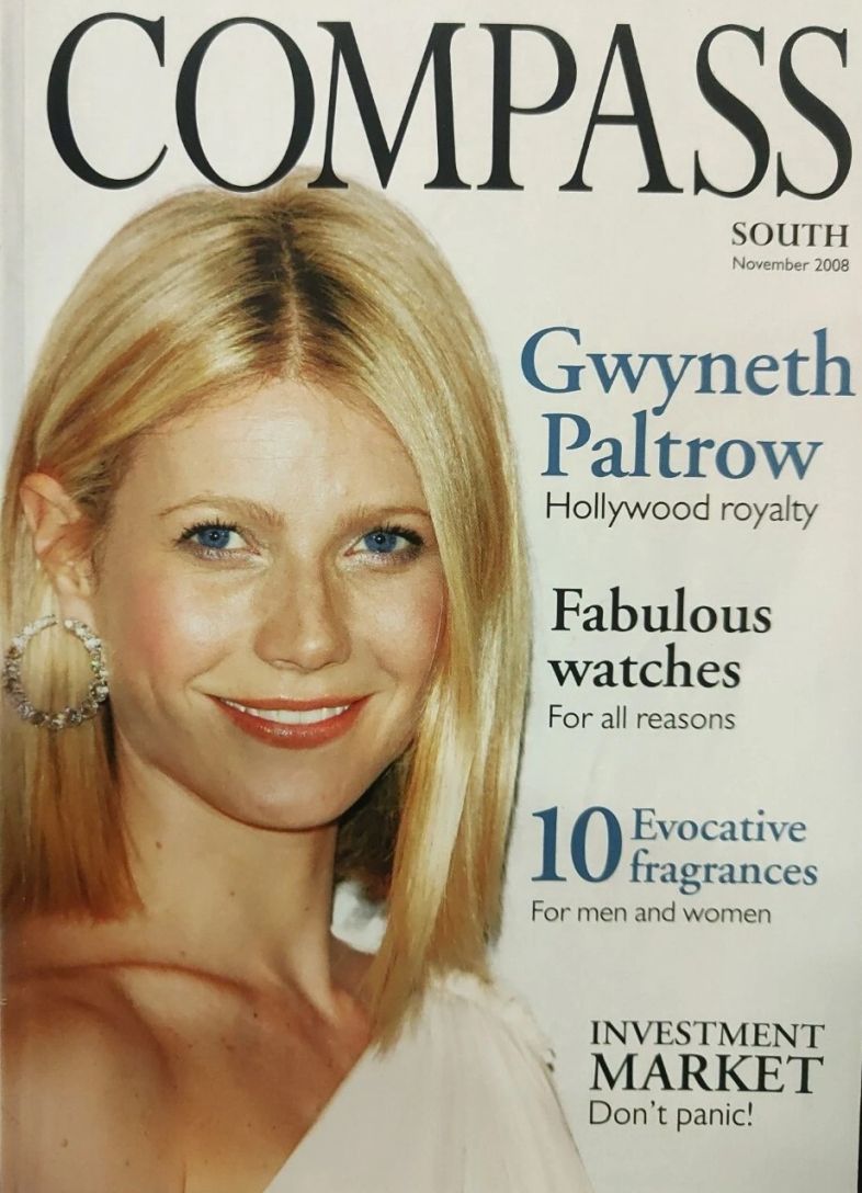 COMPASS magazine cover  November 2008