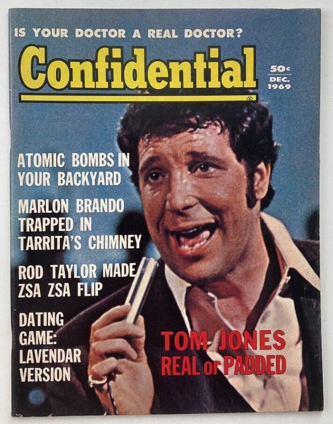 CONFIDENTIAL magazine side cover December 1969