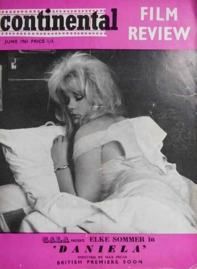 CONTINENTAL FILM REVIEW magazine side cover Issue 104 June 1961