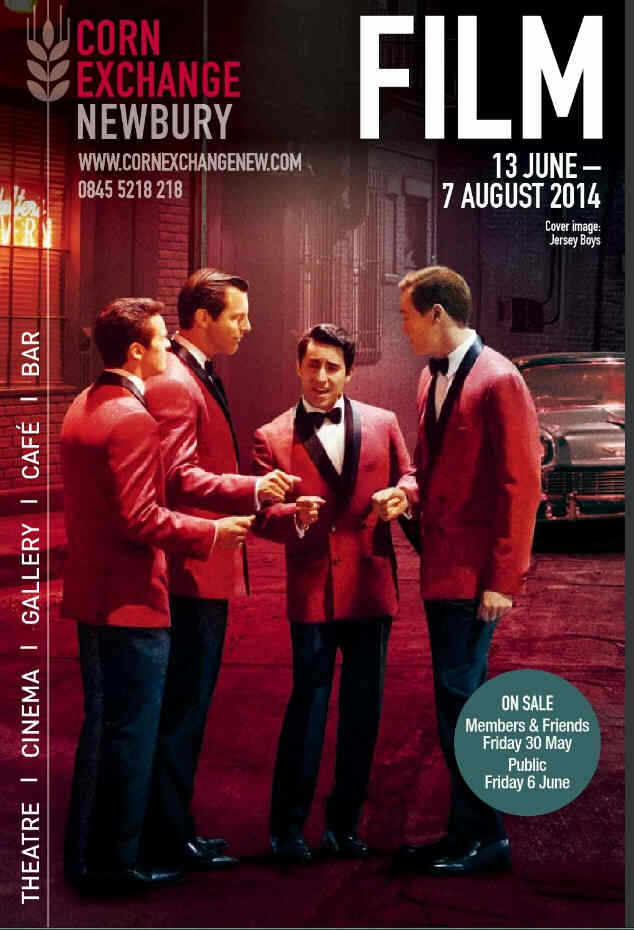 CORN EXCHANGE NEWBURY magazine side cover June/August 2014