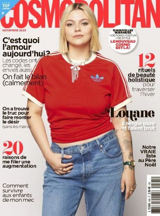 COSMOPOLITAN FRANCE magazine cover  November 2023