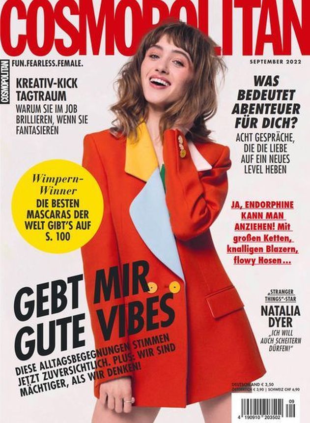 COSMOPOLITAN GERMANY magazine cover  September 2022