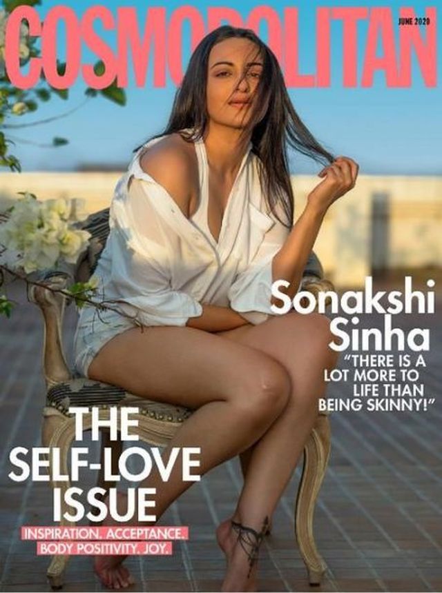 COSMOPOLITAN INDIA magazine side cover  June 2020
