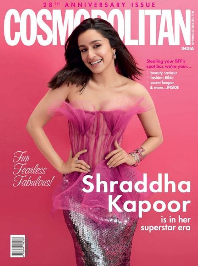 COSMOPOLITAN INDIA magazine side cover  September 2024
