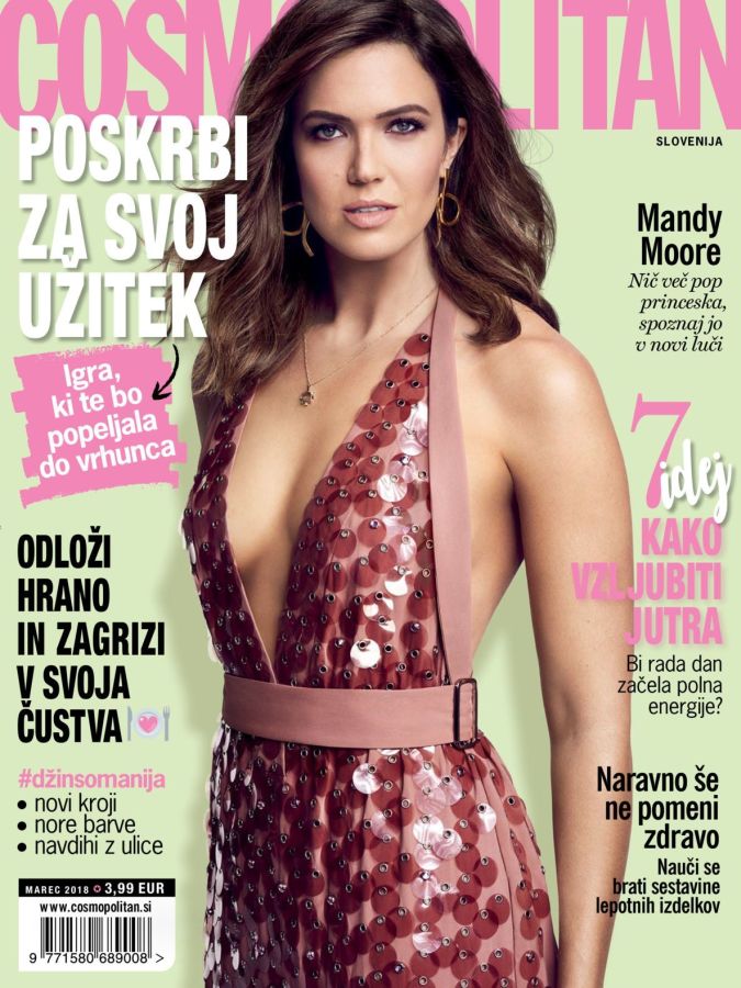 COSMOPOLITAN SLOVENIA magazine cover  March 2018