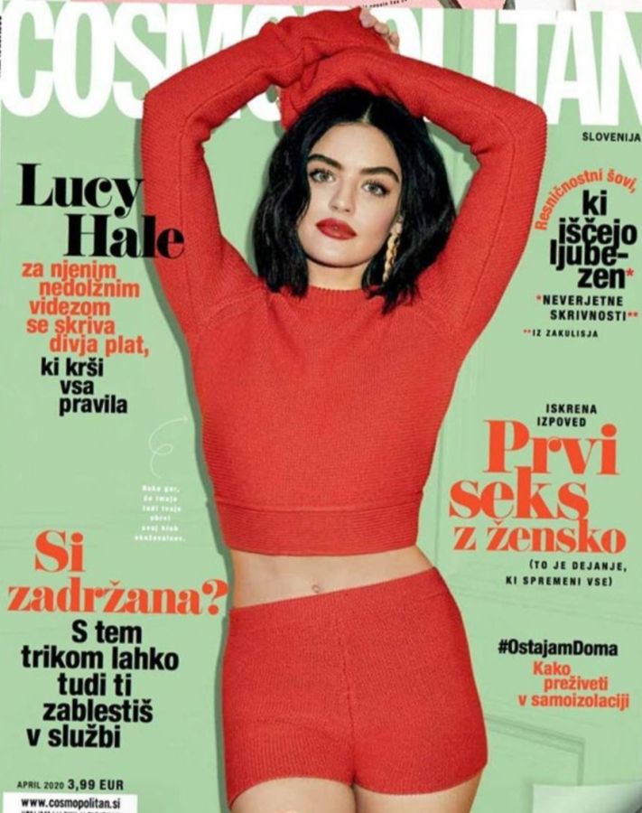 COSMOPOLITAN SLOVENIA magazine cover  April 2020