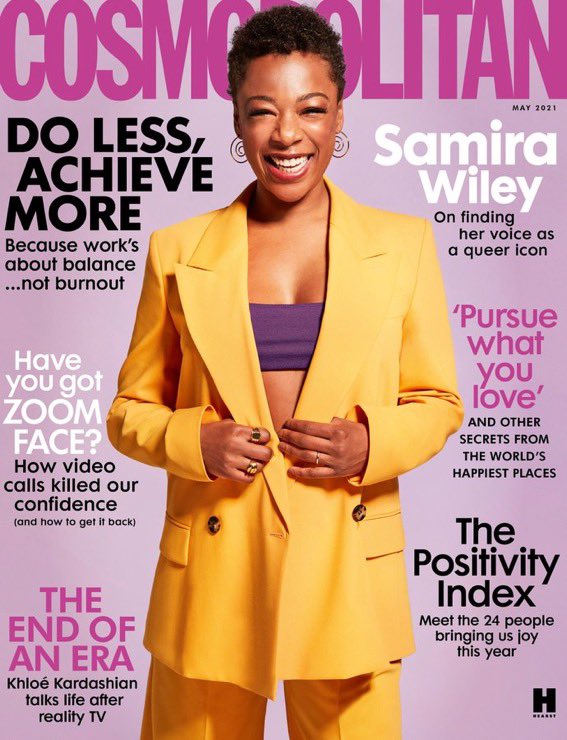 COSMOPOLITAN UK magazine cover  May 2021