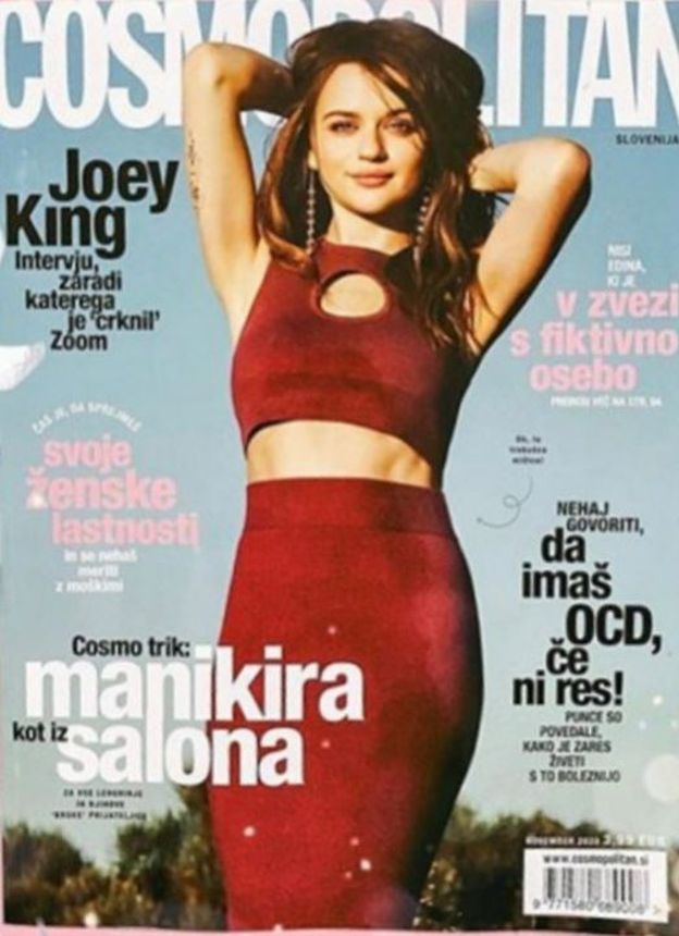 COSMOPOLITAN SLOVENIA magazine cover  November 2020