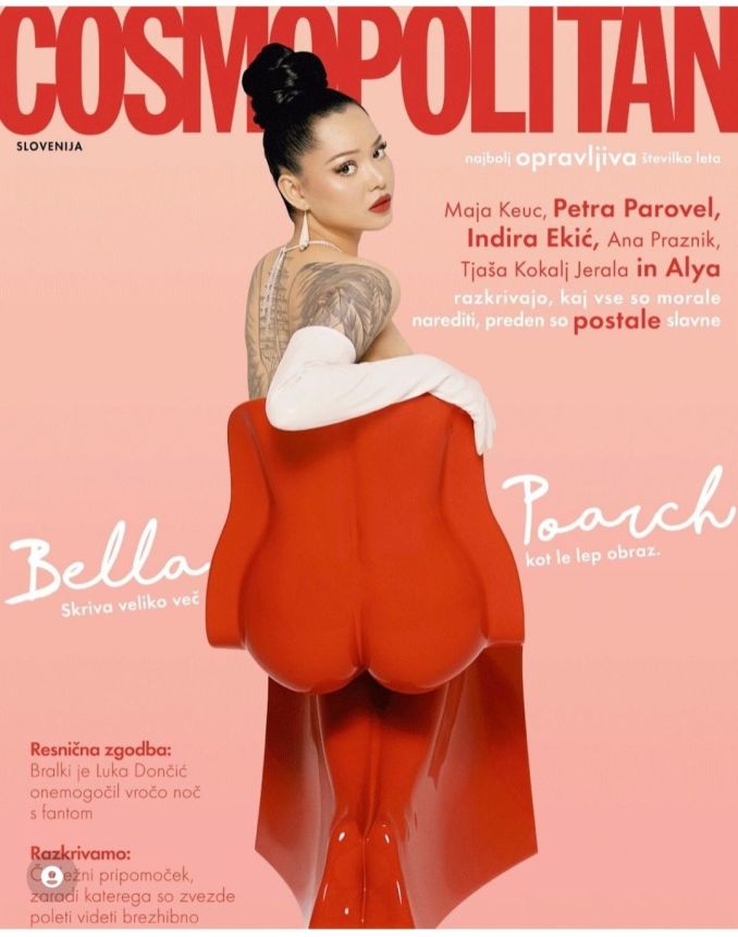 COSMOPOLITAN SLOVENIA magazine cover  July 2022