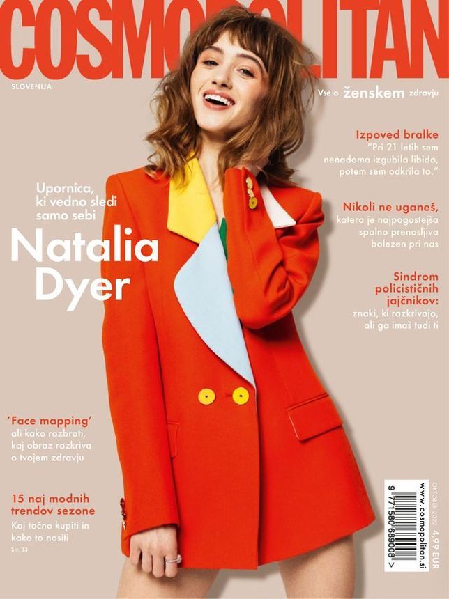 COSMOPOLITAN SLOVENIA magazine cover  October 2022