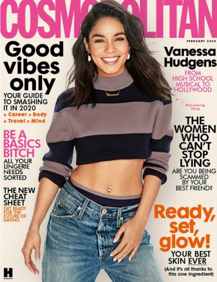 COSMOPOLITAN UK magazine cover  February 2020