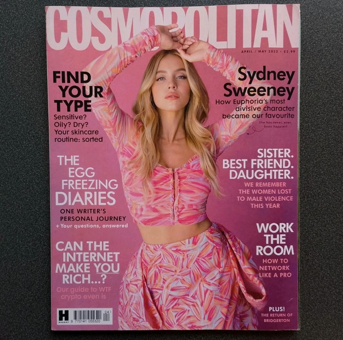 COSMOPOLITAN UK magazine cover  May 2022