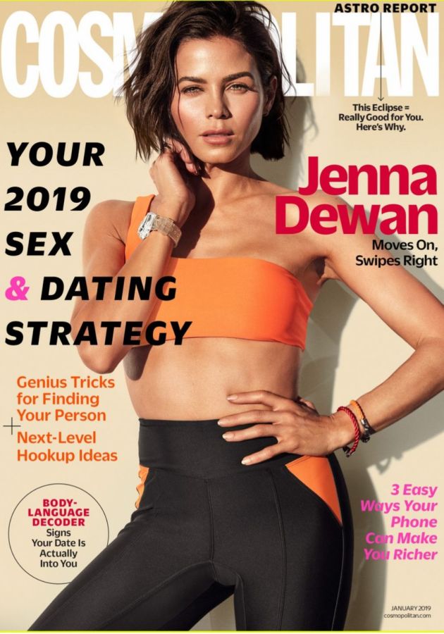 COSMOPOLITAN USA magazine cover  January 2019