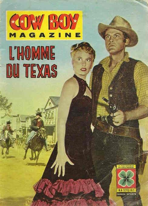 COW BOY MAGAZINE magazine cover Issue 4 August 1964