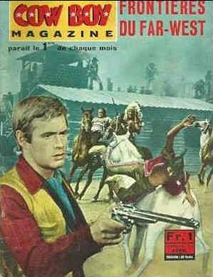 COW BOY MAGAZINE magazine cover Issue 4 April 1965