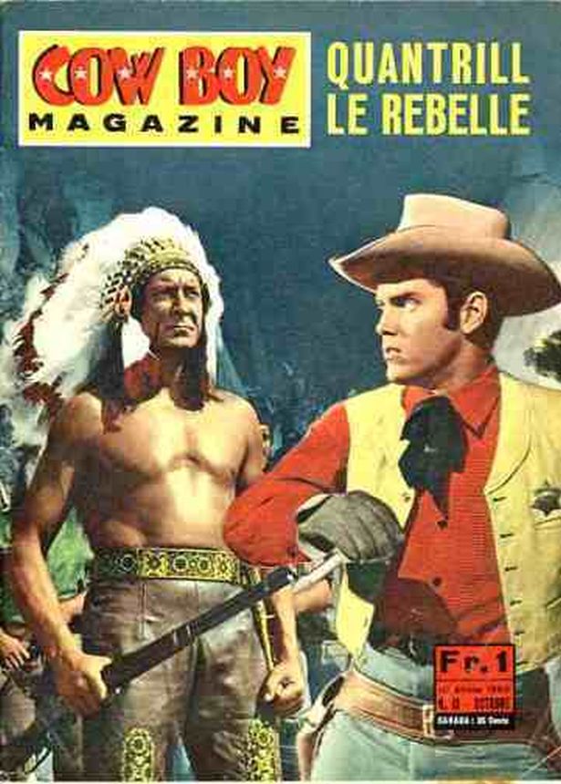 COW BOY MAGAZINE magazine cover Issue 10 October 1965