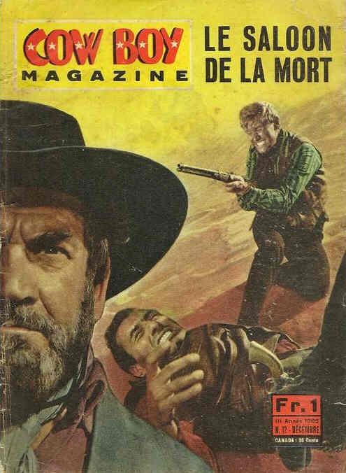 COW BOY MAGAZINE magazine cover Issue 12 December 1965