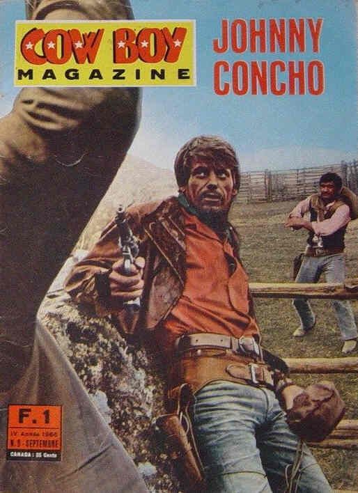 COW BOY MAGAZINE magazine cover Issue 9 September 1966