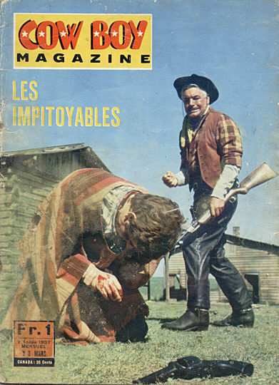 COW BOY MAGAZINE magazine cover Issue 3 March 1967