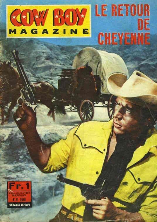 COW BOY MAGAZINE magazine cover Issue 6 June 1967