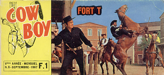 COW BOY MAGAZINE magazine cover Issue 9 September 1967