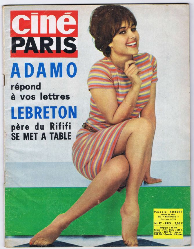 CINE PARIS magazine cover Issue 97  January 1966