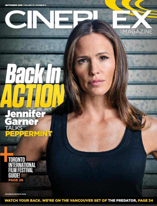 CINEPLEX magazine cover  September 2018
