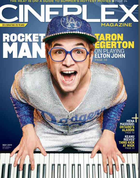 CINEPLEX magazine cover  May 2019