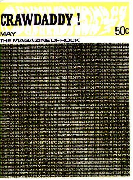 CRAWDADDY magazine cover Issue 15  May 1968