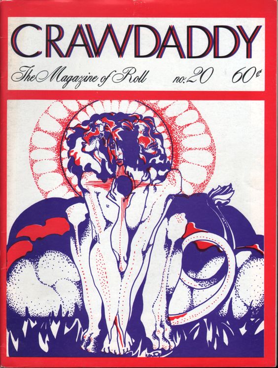 CRAWDADDY magazine cover Issue 20  October 1968