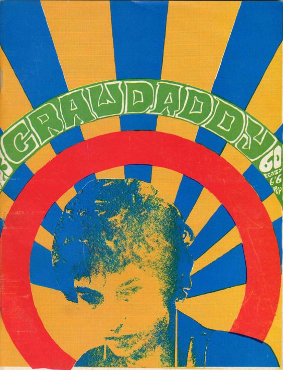 CRAWDADDY magazine cover Issue 23  June 1969