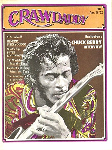CRAWDADDY magazine cover 16 April 1972