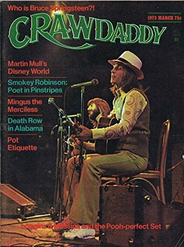 CRAWDADDY magazine cover  March 1973