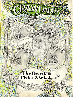 CRAWDADDY magazine cover  June 1973