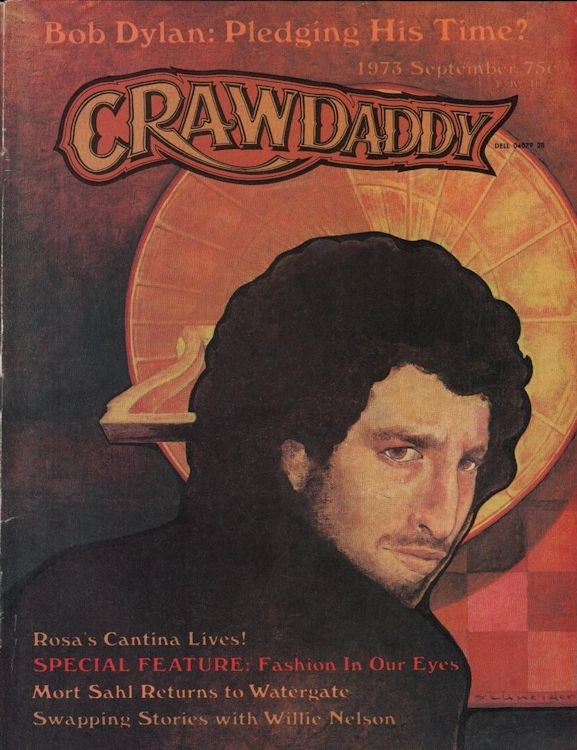 CRAWDADDY magazine cover  September 1973