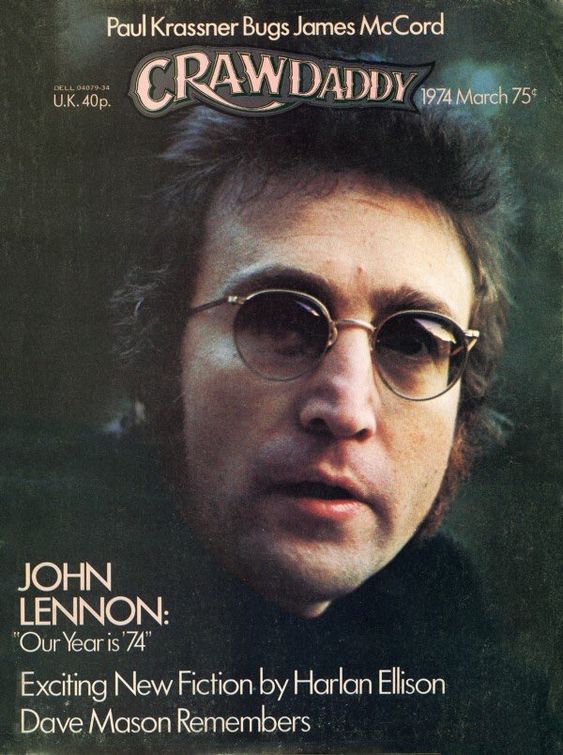 CRAWDADDY magazine cover  March 1974
