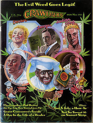 CRAWDADDY magazine cover  May 1974