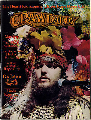 CRAWDADDY magazine cover  June 1974