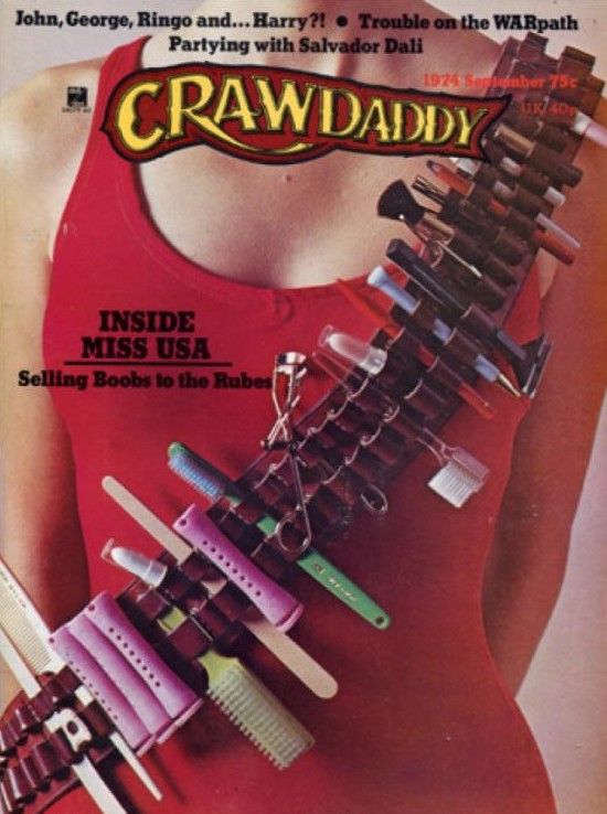CRAWDADDY magazine cover  September 1974