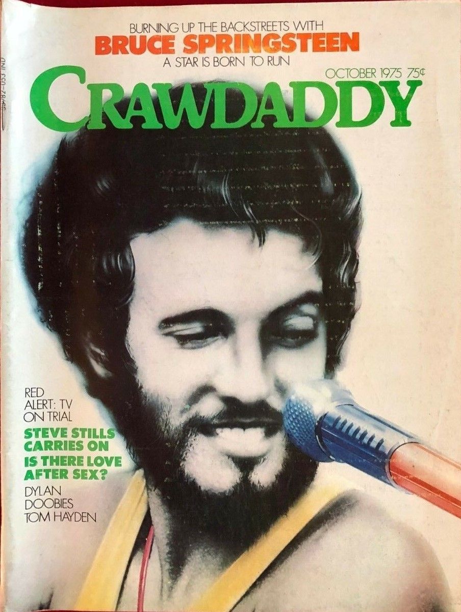 CRAWDADDY magazine cover  October 1975