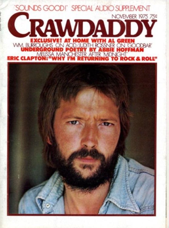 CRAWDADDY magazine cover  November 1975