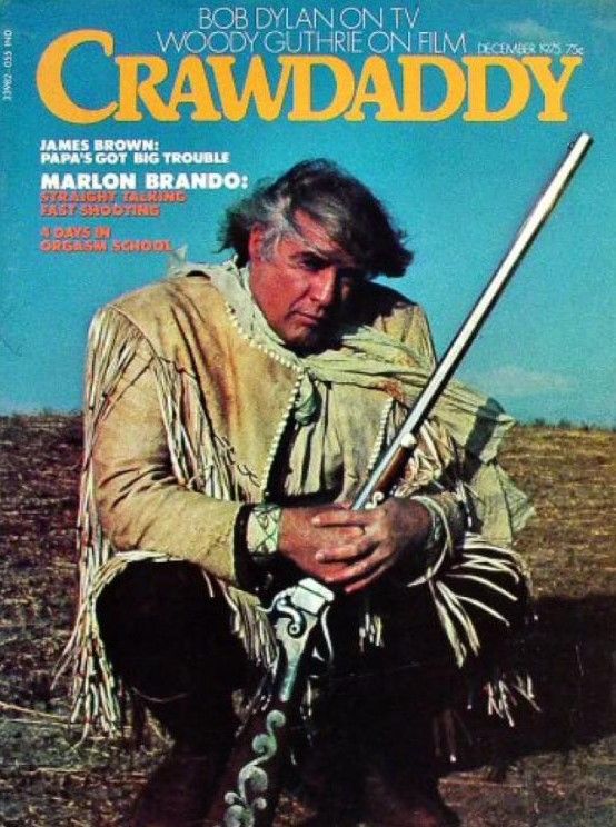 CRAWDADDY magazine cover  December 1975