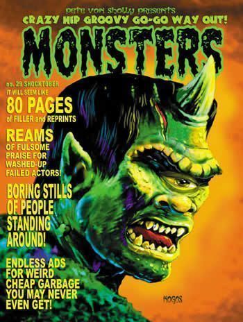 CRAZY HIP GROOVY GO-GO WAY-OUT MONSTERS magazine cover Issue 1  2003