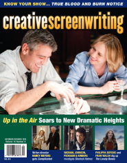 CREATIVE SCREENWRITING magazine side cover  Vol 16 # 6 November/December 2009
